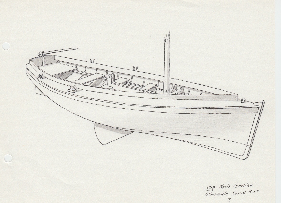 180 USA - North Carolina - Albermale Sound Boat I